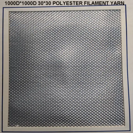 1000d * 1000d30 * 30産業用スピンハイフィエスタポリエステル糸フィラ​​メント